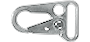 tactical hook silver 25mm