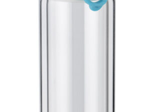 Werbe-Glasflasche VAKO 260 ml mit Doppelwänden und Logo-Branding.