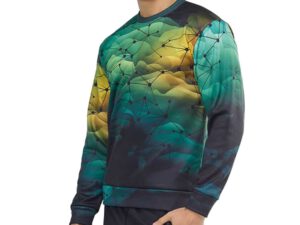 Custom double-layer sweatshirt thermoactive. AMGS Group.